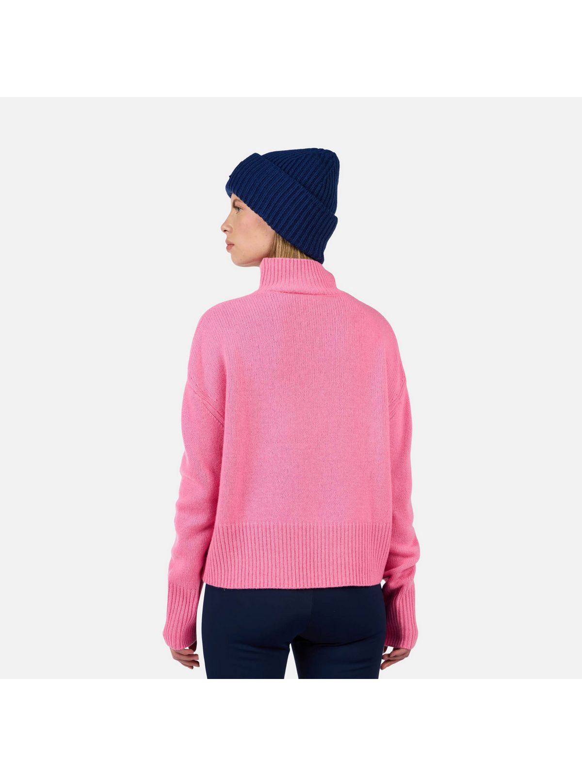 Sweter damski ROSSIGNOL W JCC SNOW ANGELS PULL różowy