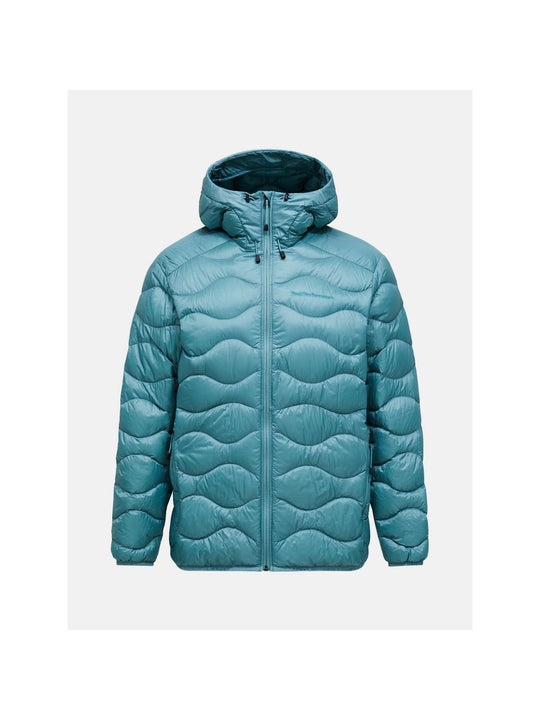 Kurtka PEAK PERFORMANCE Helium Down Hood Jacket Men niebieski
