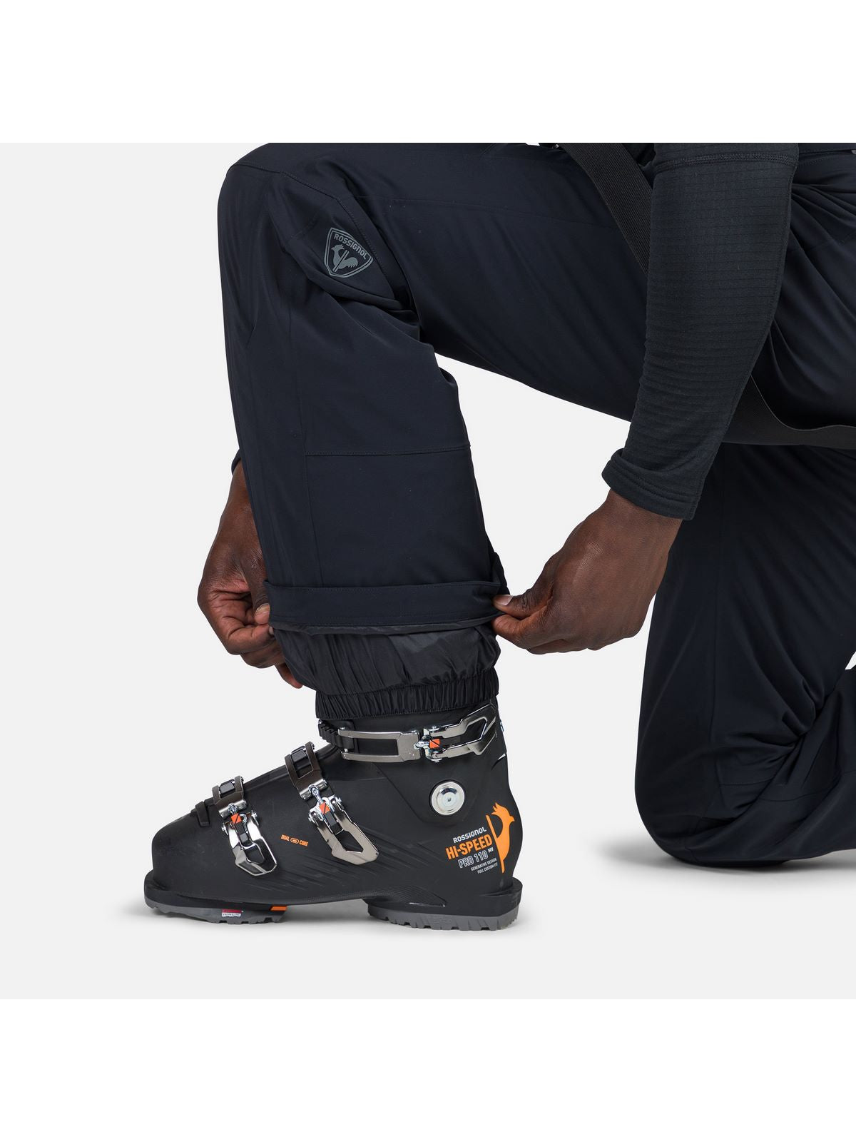 Spodnie męskie narciarskie ROSSIGNOL Blackside Pant czarny