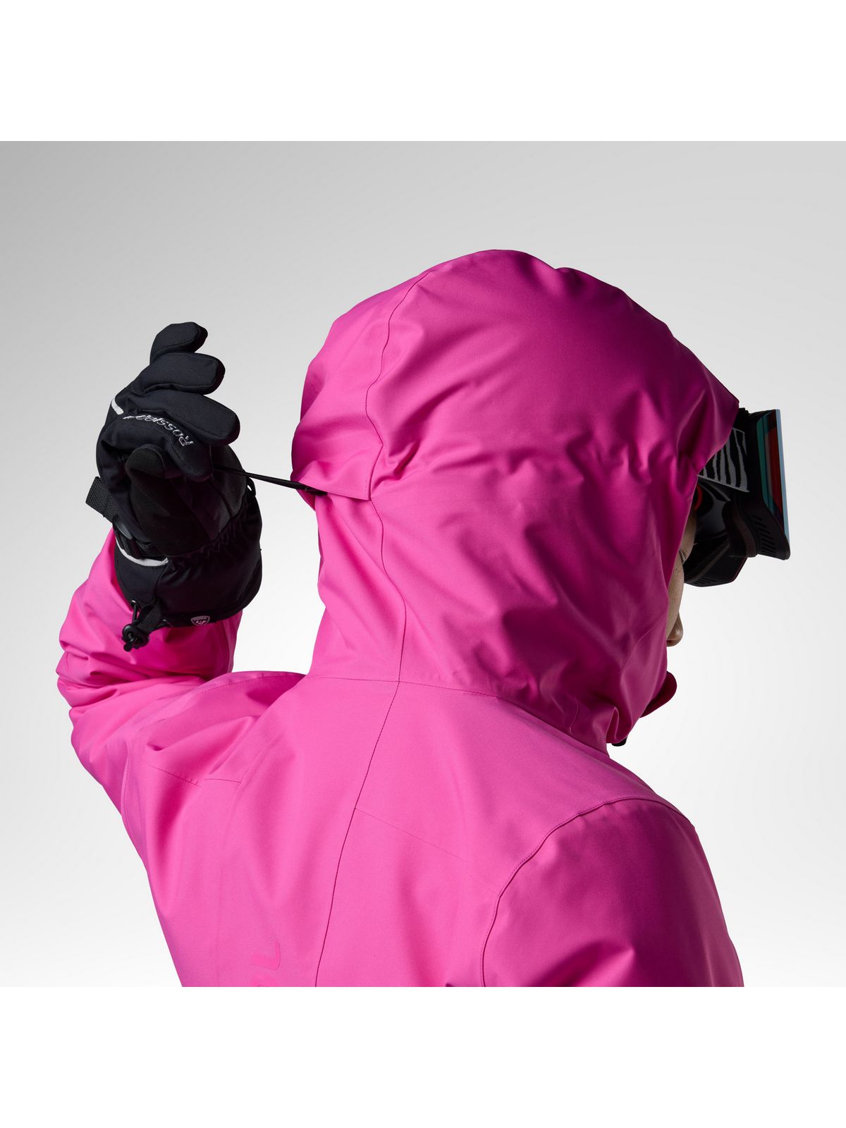 Kurtka narciarska damska ROSSIGNOL W Rochrun Insulated Jkt różowa