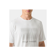 Koszulka męska HELLY HANSEN Hp Race Graphic T-Shirt biała
