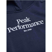Bluza Peak Performance Jr Original Hood granatowy
