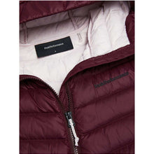 Kurtka damska PEAK PERFORMANCE Frost Down Hood Jacket bordowa
