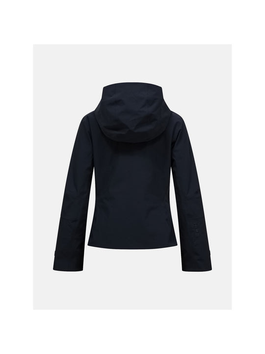 Kurtka narciarska damska PEAK PERFORMANCE Whitelight Short HIPE 2L Insulated Shell Jacket czarna
