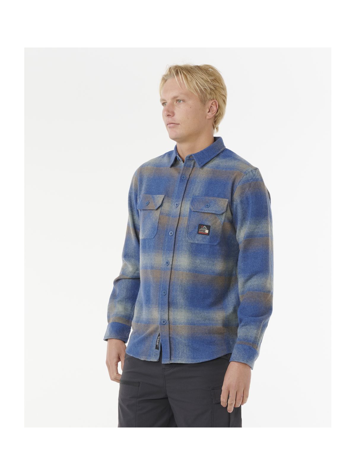 Koszula RIP CURL SEARCH WOOL FLANNEL granatowa
