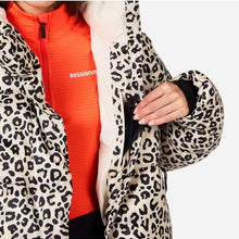 Kurtka narciarska damska ROSSIGNOL W ARETU ALLOVER DOWN JKT multikolor
