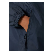 Kurtka dziecięca HELLY HANSEN Jr Vancouver Rain Jacket granatowa
