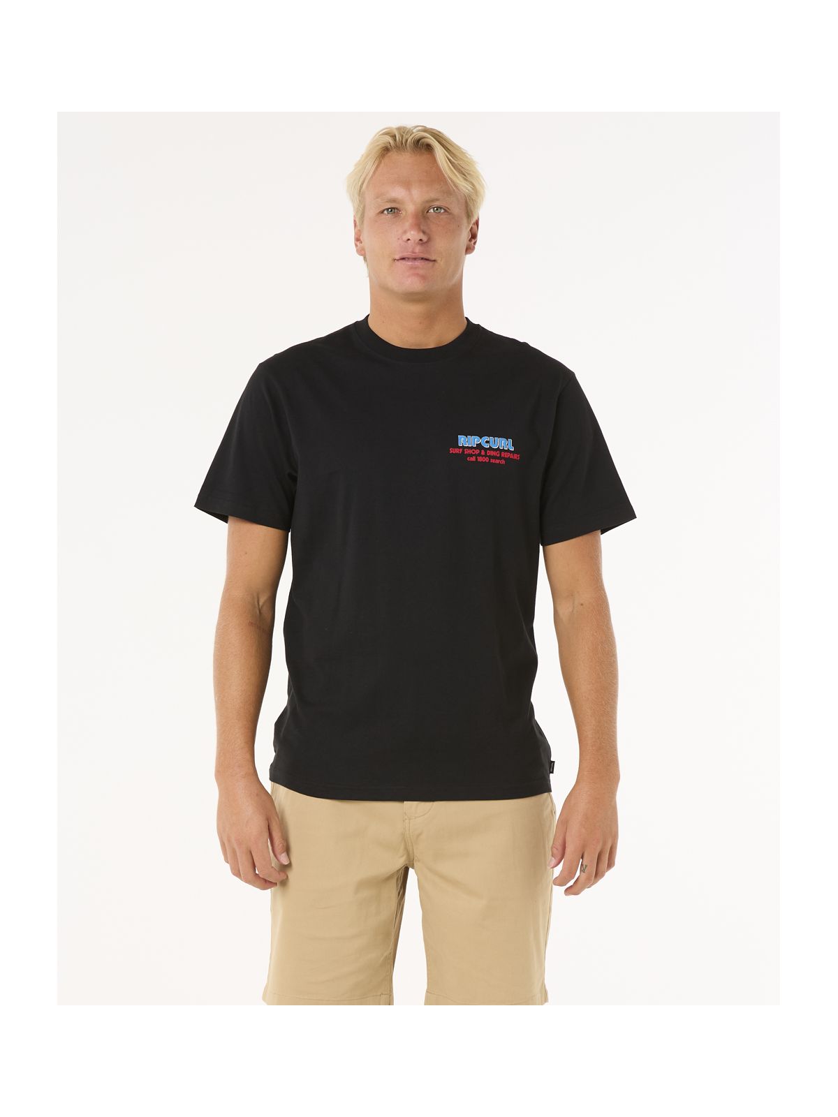Koszulka RIP CURL Surf Revival Ding Repair Tee czarny