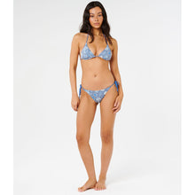 Dół od bikini damski RIP CURL Catalina Waves Tie Side Cheeky niebieskie
