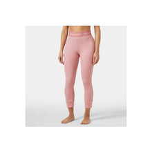 Legginsy damskie HELLY HANSEN W LIFA Merino Midweight 3/4 Pant kolor różowy
