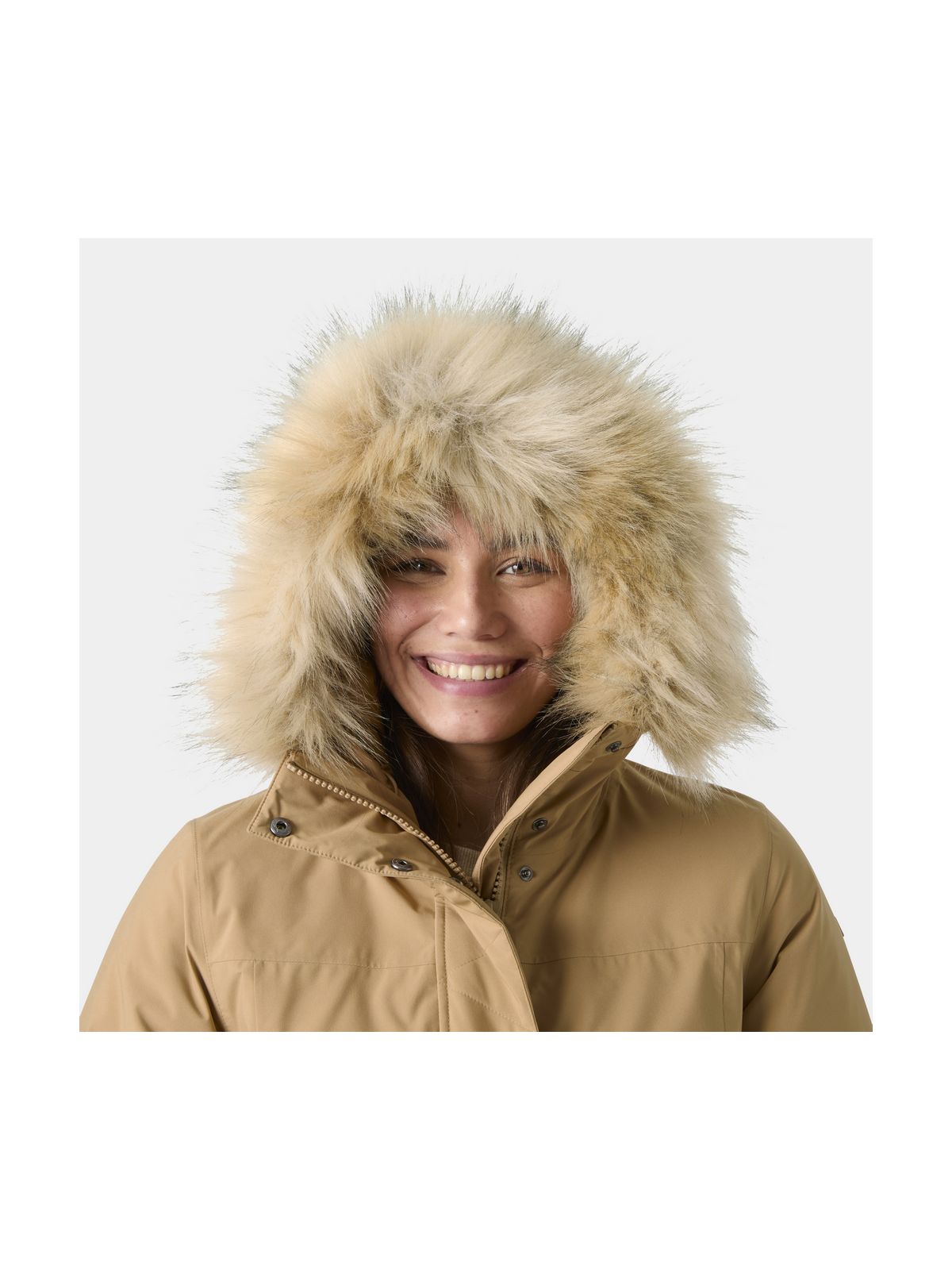 Parka damska HELLY HANSEN W Nesna Parka brązowa
