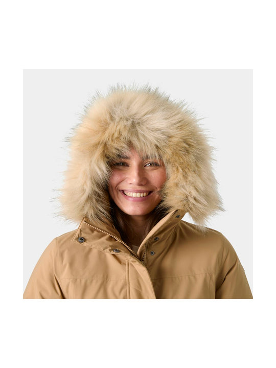 Parka damska HELLY HANSEN W Nesna Parka brązowa
