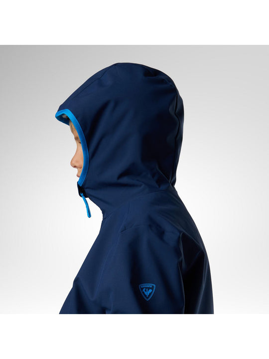 Bluza juniorska ROSSIGNOL Jr Reversible Hoodie Jacket niebieska
