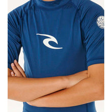 Lycra chłopięca RIP CURL Waves Upf S/S-Boy niebieska
