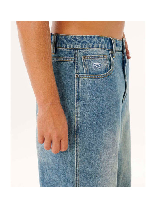 Spodnie męskie RIP CURL Inner Visions Denim Pant niebieskie
