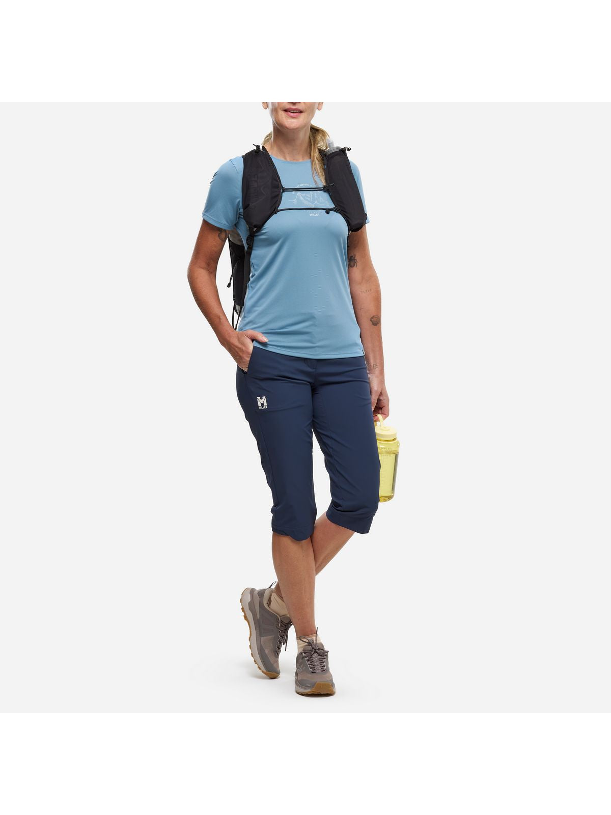 Spodnie damskie MILLET Ubic Stretch 3/4 Pant W granatowe