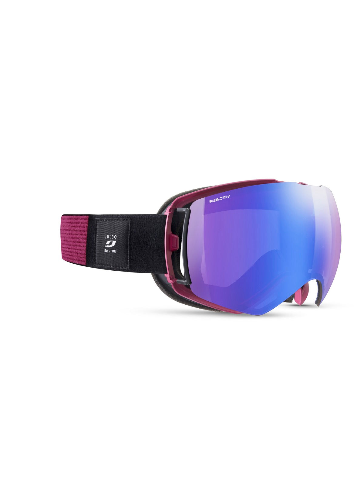 Gogle narciarskie JULBO Lightyear fioletowy fotochtom Cat 1-3 High Contrast
