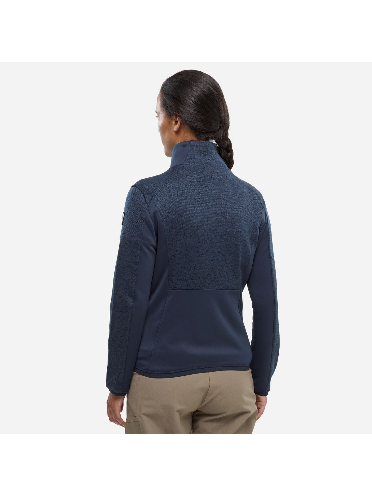 Bluza damska MILLET W Chamonix Knit Jkt W granatowa