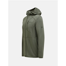 Bluza PEAK PERFORMANCE M Trail Polartec Zip Hood zielony - Adventure Sports
