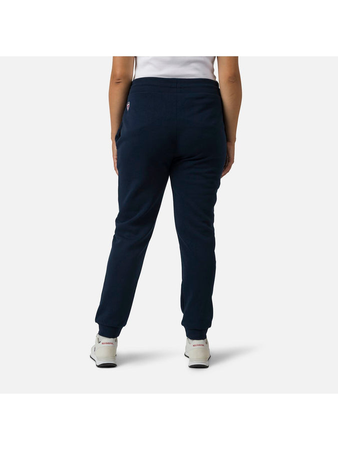 Spodnie dresowe damskie Rossignol W Logo Pant Fl granatowy