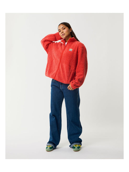 Polar damski RIP CURL Every Day Zt Polarfleece czerwony
