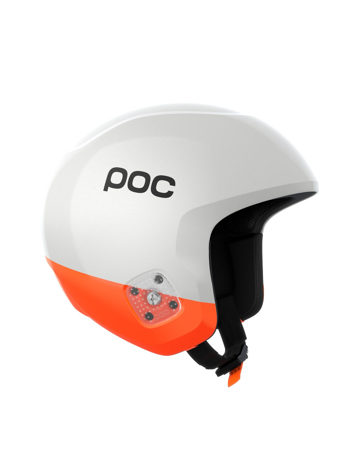 Kask narciarski POC Skull Dura X MIPS biało pomarańczowy