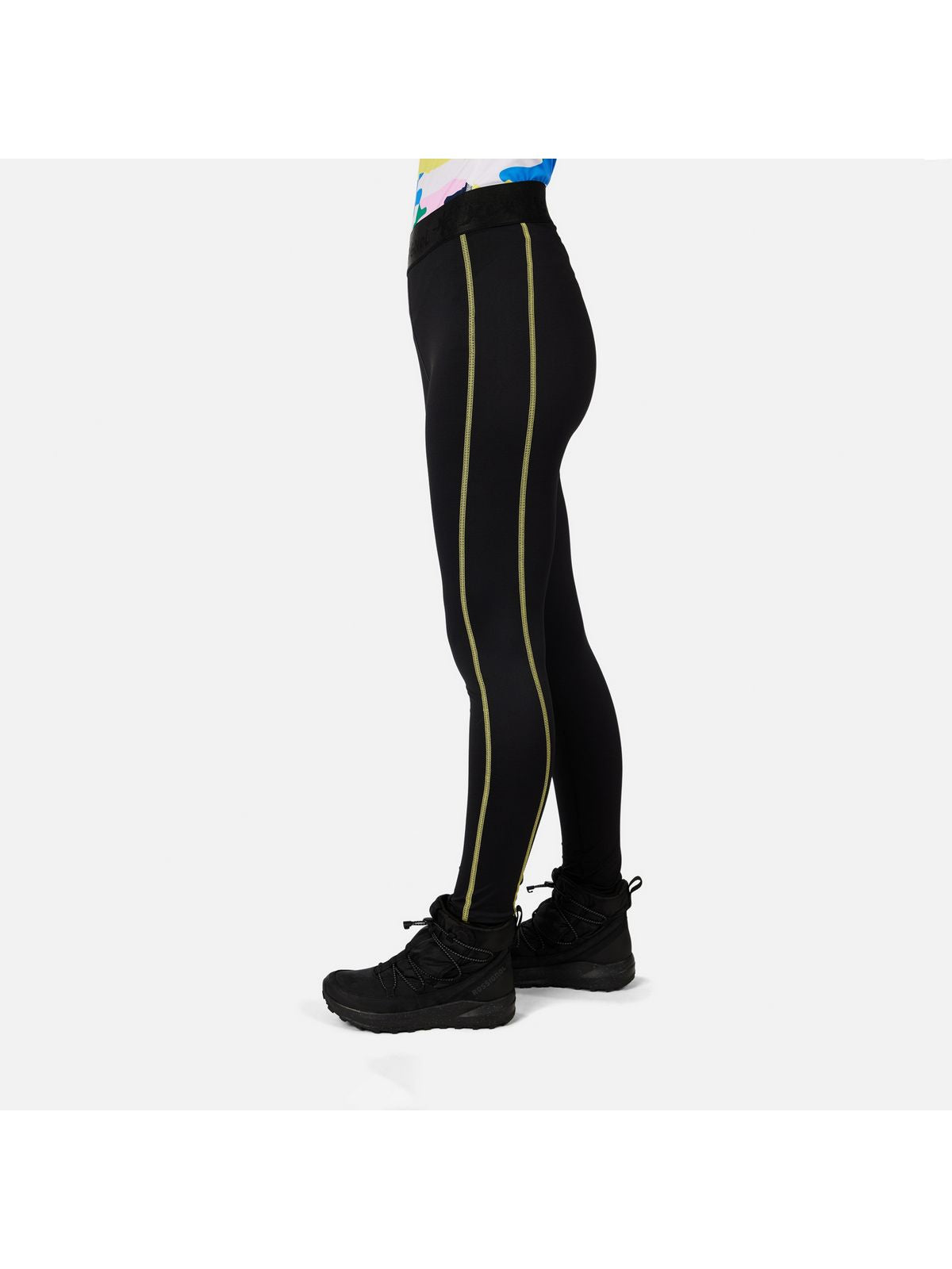 Legginsy damskie ROSSIGNOL W Jcc Booster Tights czarne