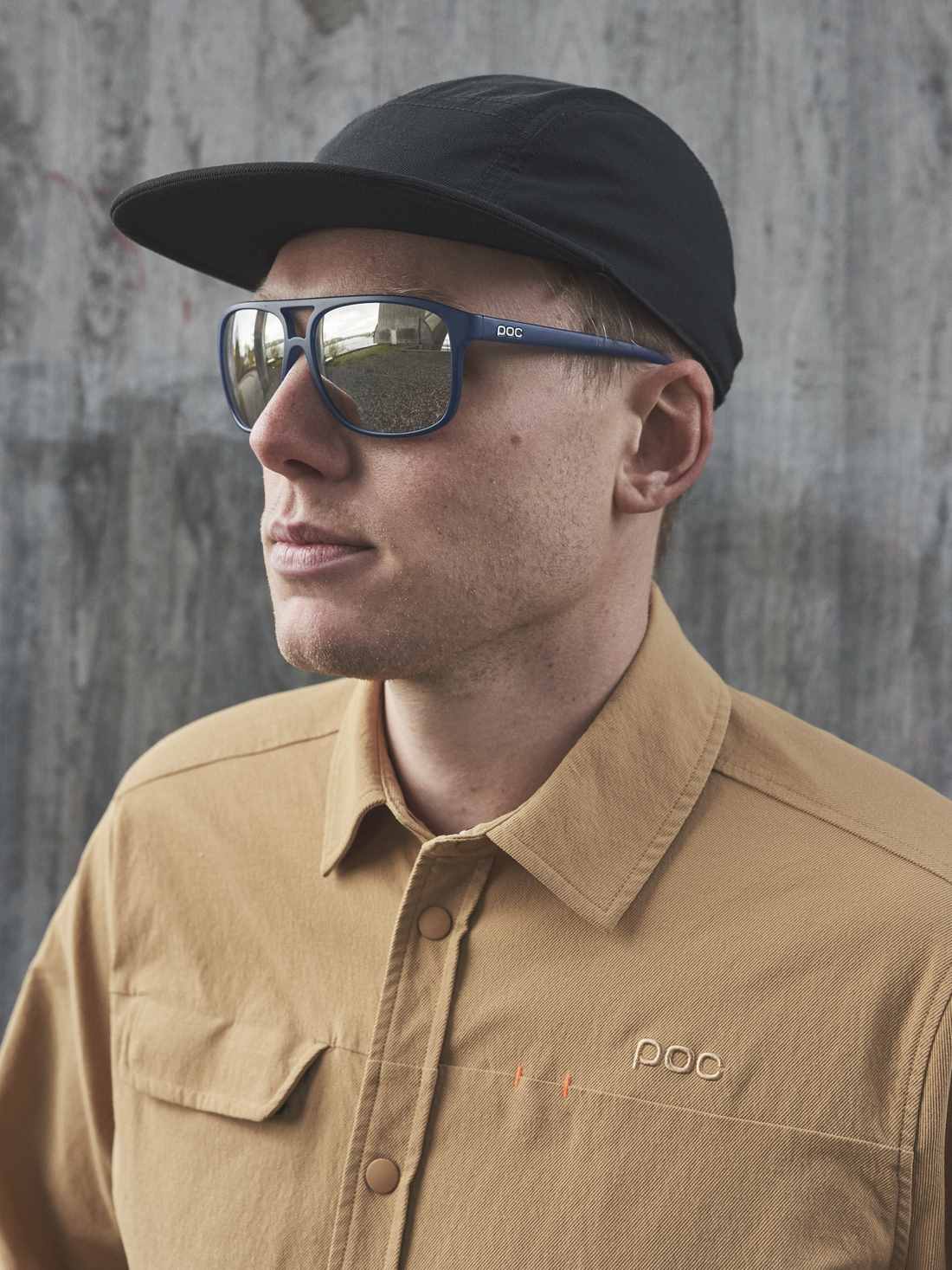 Okulary POC WILL niebieski - Clarity Trail | Brown/Silver Mirror Cat 2 - TU - Adventure Sports