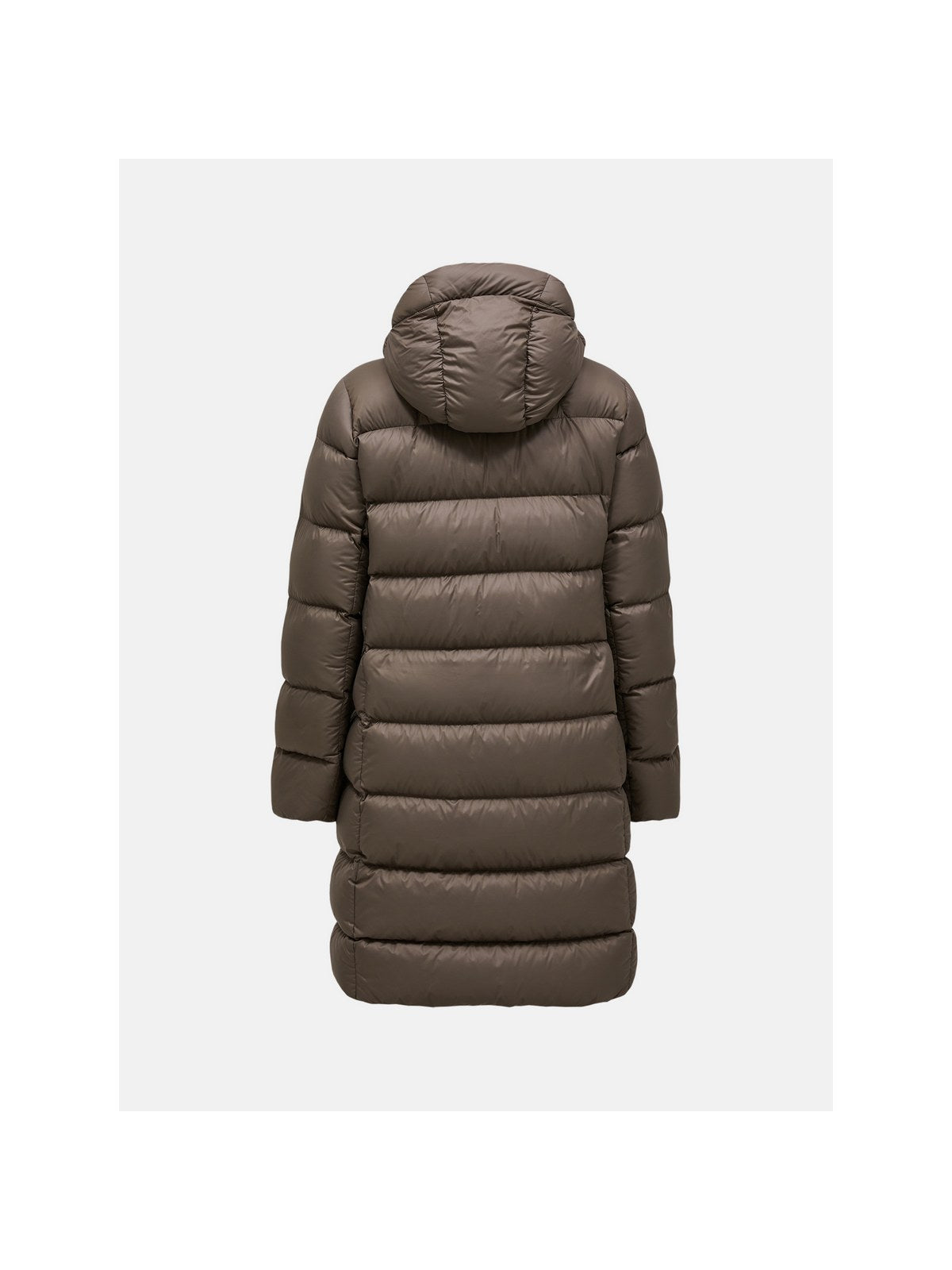 Płaszcz puchowy damski PEAK PERFORMANCE Frost Down Coat brązowy
