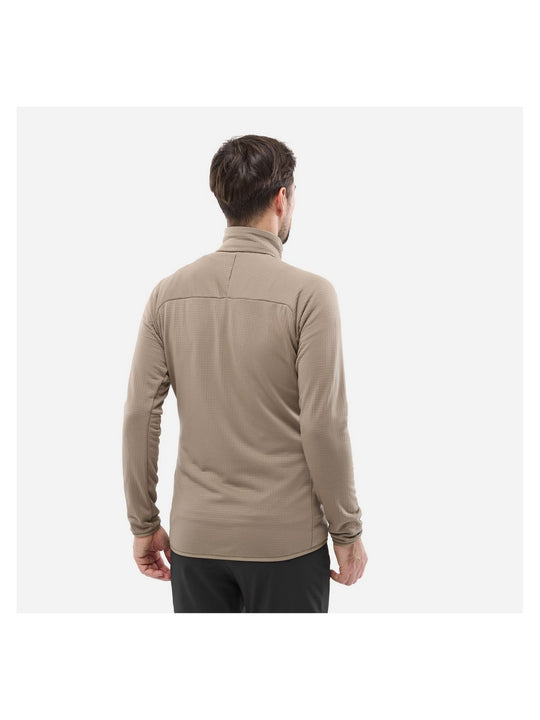 Bluza męska MILLET Fusion Grid Jkt M brązowa
