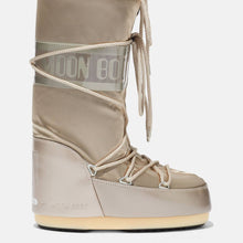 Buty damskie śniegowe MOON BOOT Icon Glance platynowe
