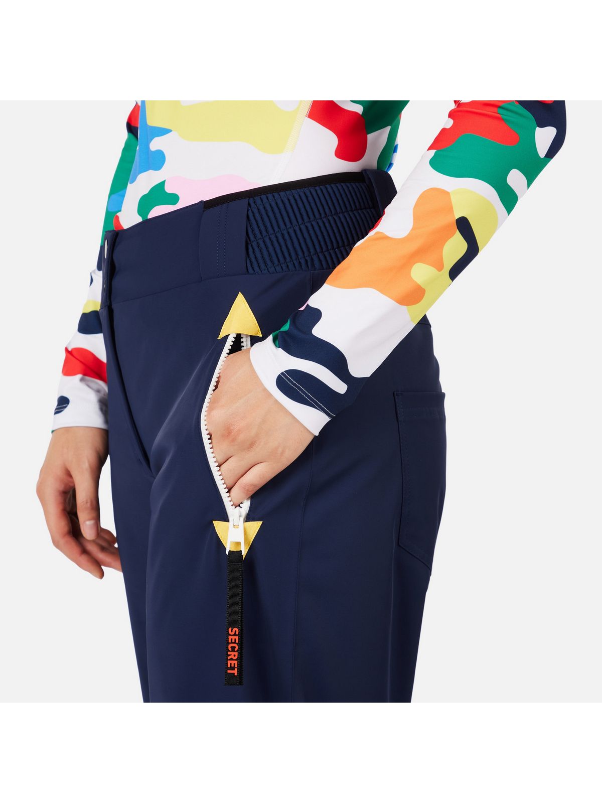 Spodnie narciarskie damskie ROSSIGNOL W Jcc Valthor Pant niebieskie