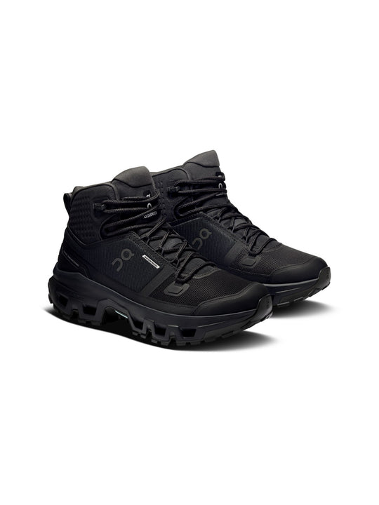Buty damskie outdoorowe On Cloudrock Mid WaterProof czarny
