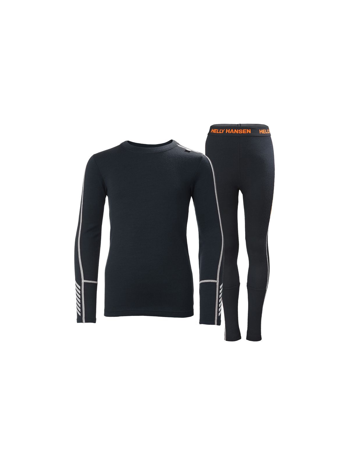 Bielizna dziecięca HELLY HANSEN Jr Lifa Merino Midweight Set kolor granatowy
