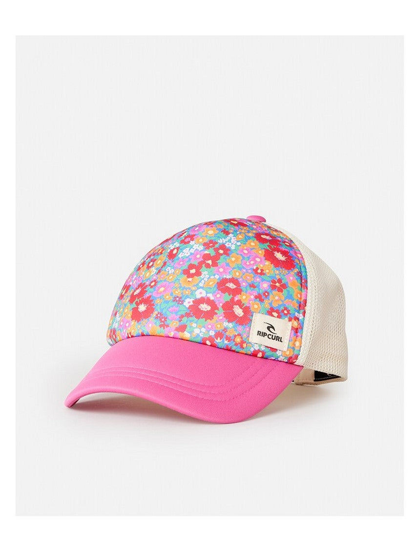 Czapka z daszkiem RIP CURL Mixed Yardage Trucker różowy