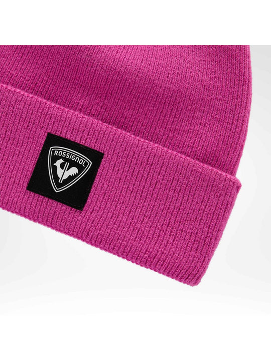 Czapka juniorska ROSSIGNOL Jr Corporate Beanie różowa
