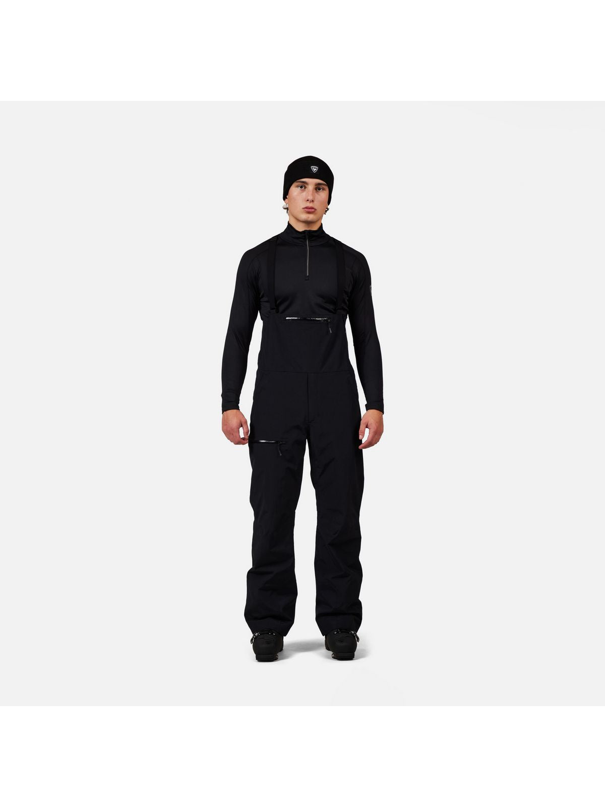 Spodnie narciarskie męskie ROSSIGNOL Outerlimits Insulated BIB czarne