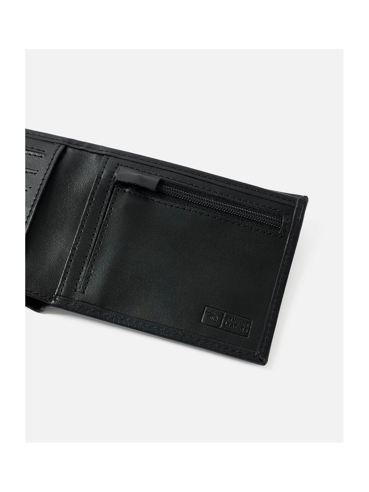 Portfel skórzany RIP CURL Corpowatu Rfid 2 In 1 czarny