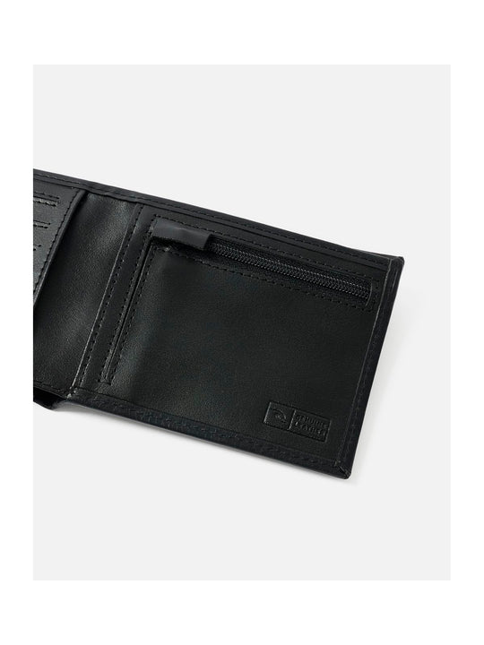 Portfel skórzany RIP CURL Corpowatu Rfid 2 In 1 czarny
