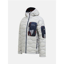 Kurtka męska PEAK PERFORMANCE Helium AOP Utility Down Hood biała
