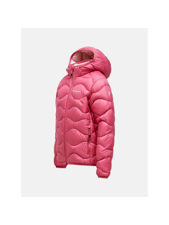 Kurtka narciarska juniorska PEAK PERFORMANCE Helium Down Hood Jacket różowa
