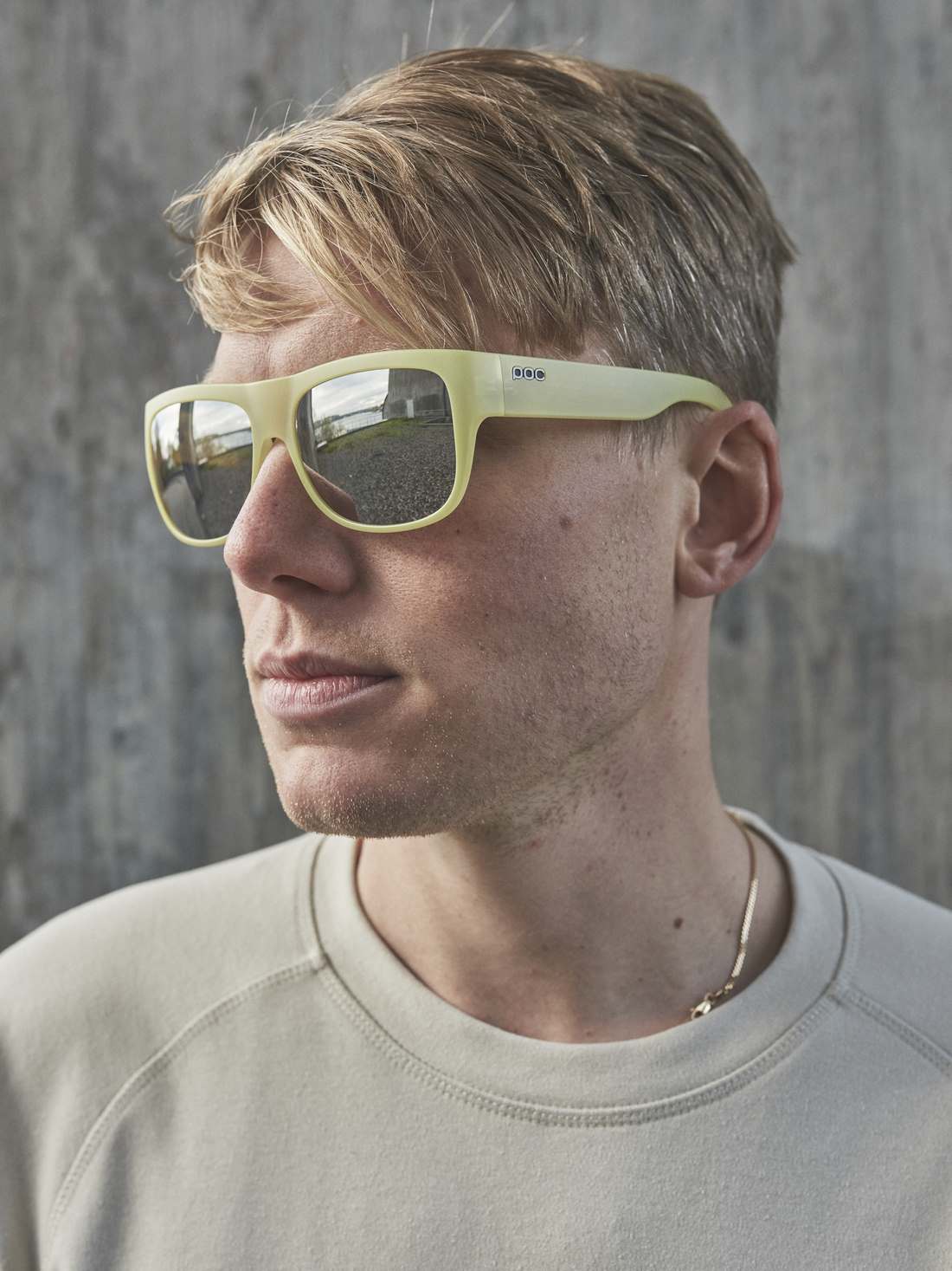 Okulary POC WANT żółty - Clarity Road | Violet/Silver Mirror Cat 3 - TU - Adventure Sports