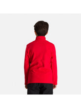 Bluza Rossignol Boy 1/2 Zip Fleece czerwony
