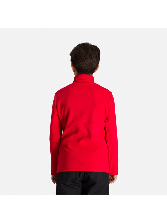 Bluza Rossignol Boy 1/2 Zip Fleece czerwony