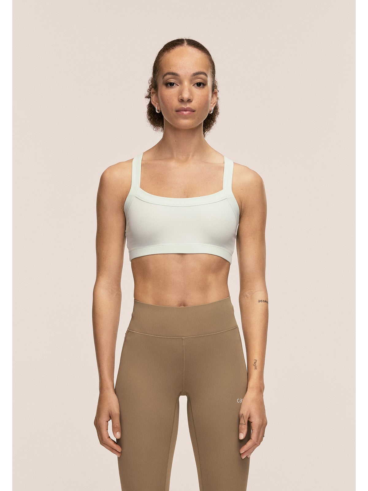 Top damski CASALL Defined Rib Sport Top kolor zielony