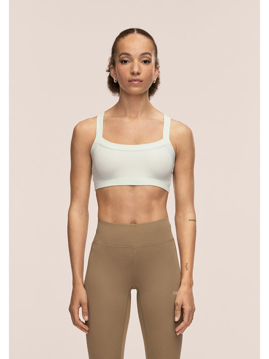 Top damski CASALL Defined Rib Sport Top kolor zielony
