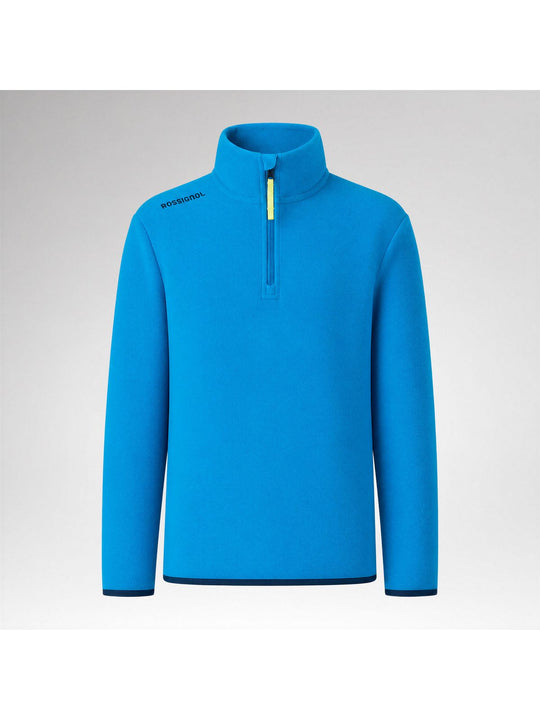 Bluza juniorska ROSSIGNOL Jr Quarter Zip Polar Fleece niebieska
