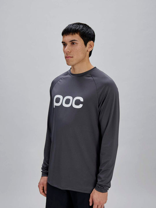 Koszulka rowerowa POC M's Reform Enduro Jersey szara

