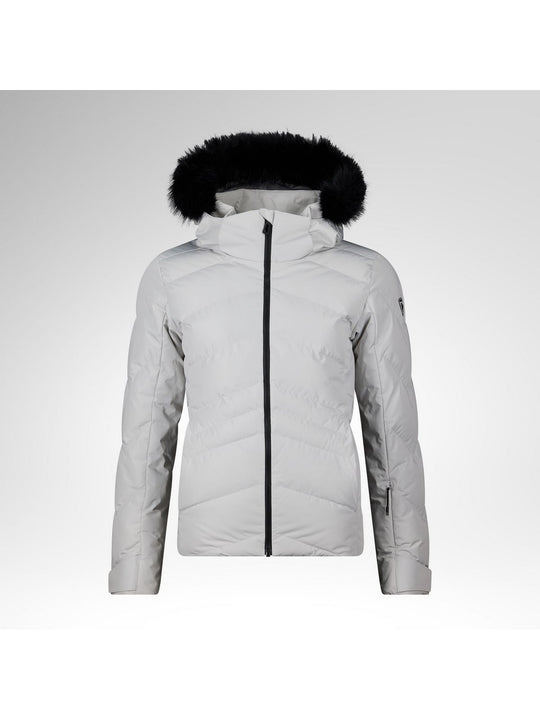 Kurtka narciarska damska ROSSIGNOL W Staci Insulated Jkt szara
