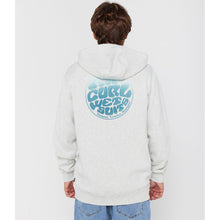 Bluza RIP CURL WETTIE PASSAGE ICON ZIP THRU szara
